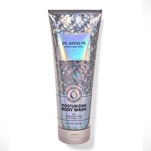 NEW! BBW BATH & BODY WORKS PLATINUM MOISTURIZING BODY WASH FULL SIZE